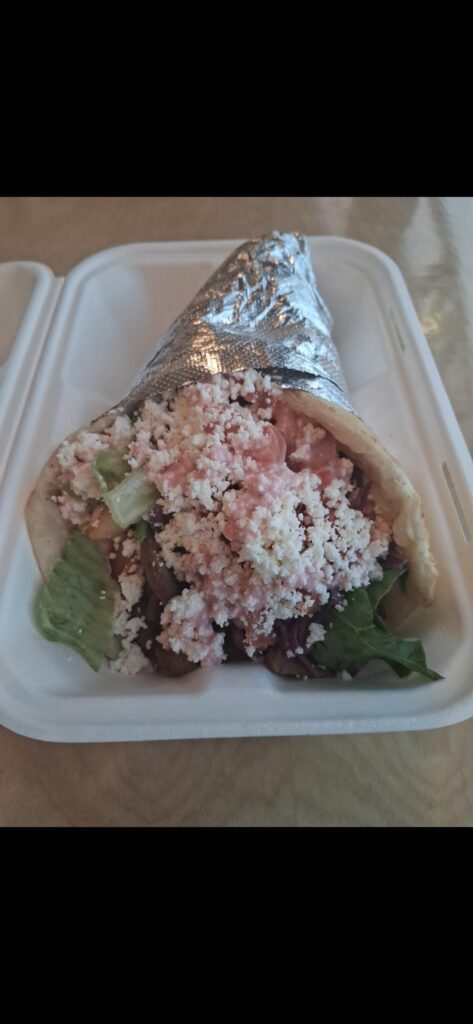 Which of these two would be more healthy or lower in calories? Wrap or bowl?