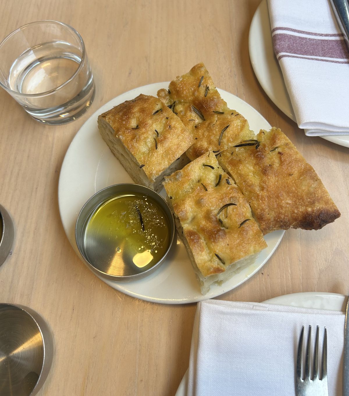 Focaccia. 