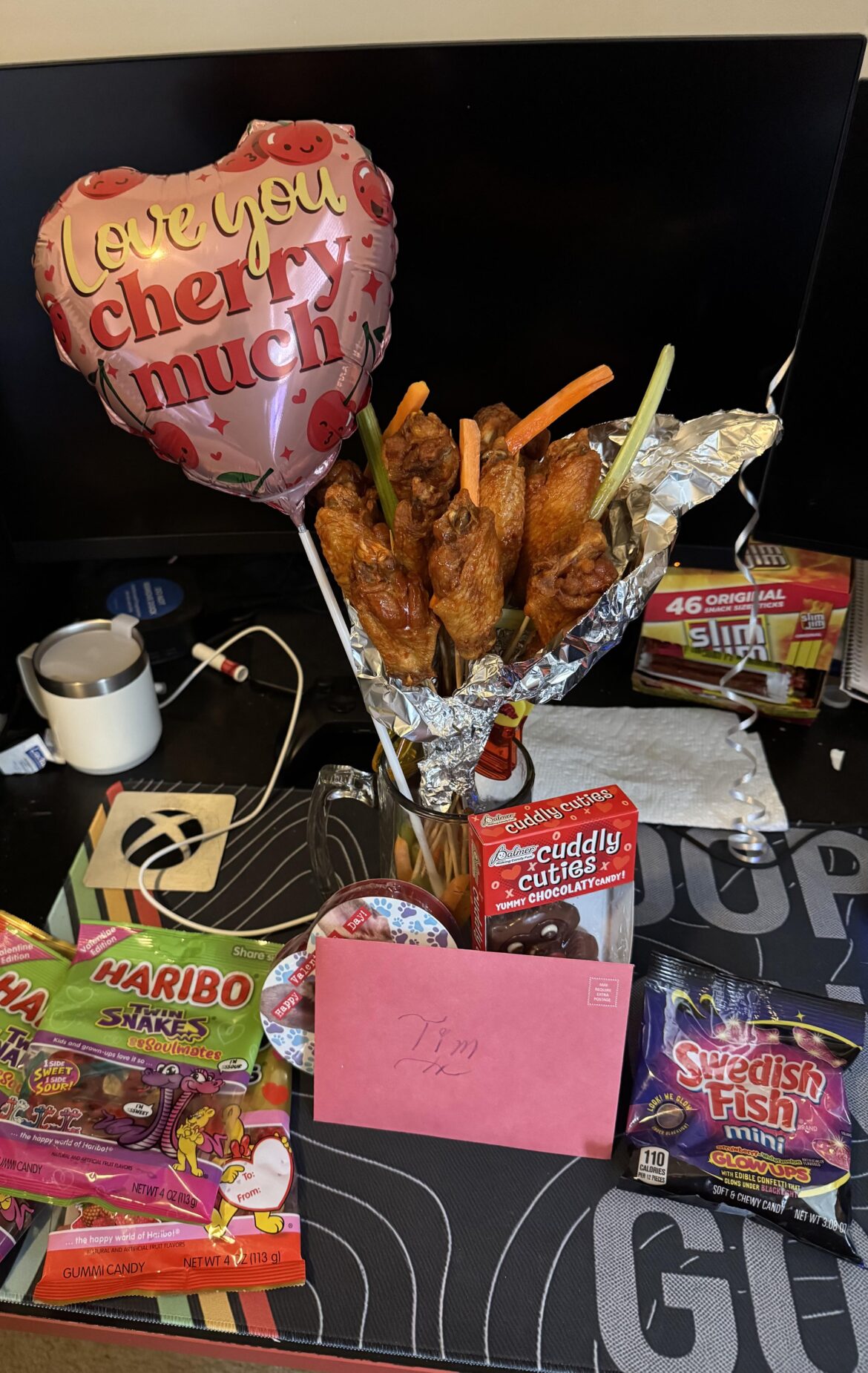 Wife finally came through