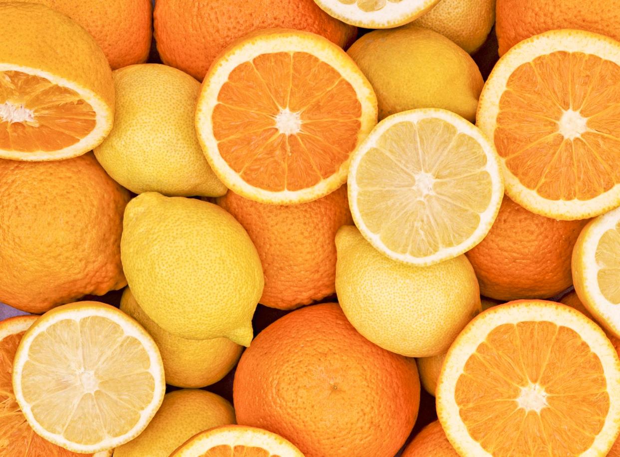 lemons and oranges