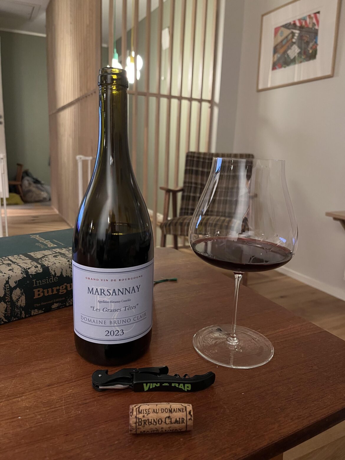 B. Clair Marsannay Les Grasses Têtes 2023