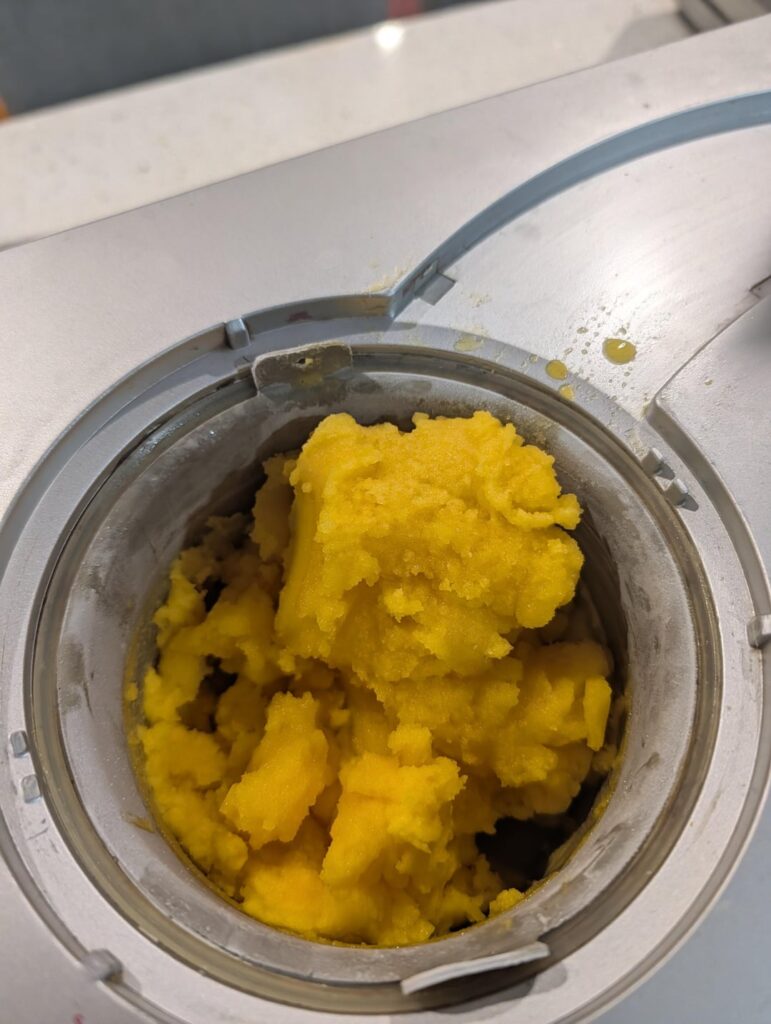 Need help with tangerine sorbet