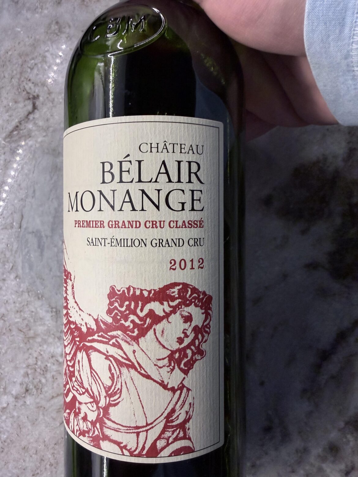 Chateau Belair Monange 2012