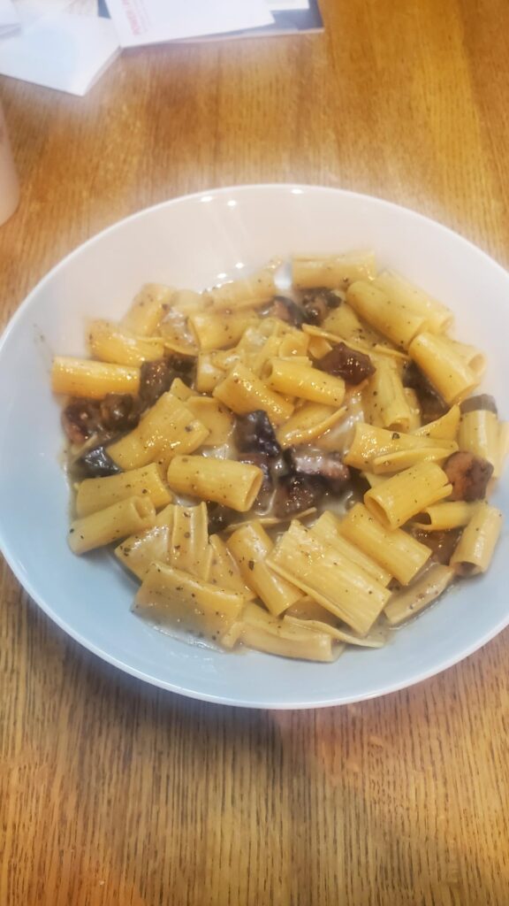 First couple of times making Carbonara