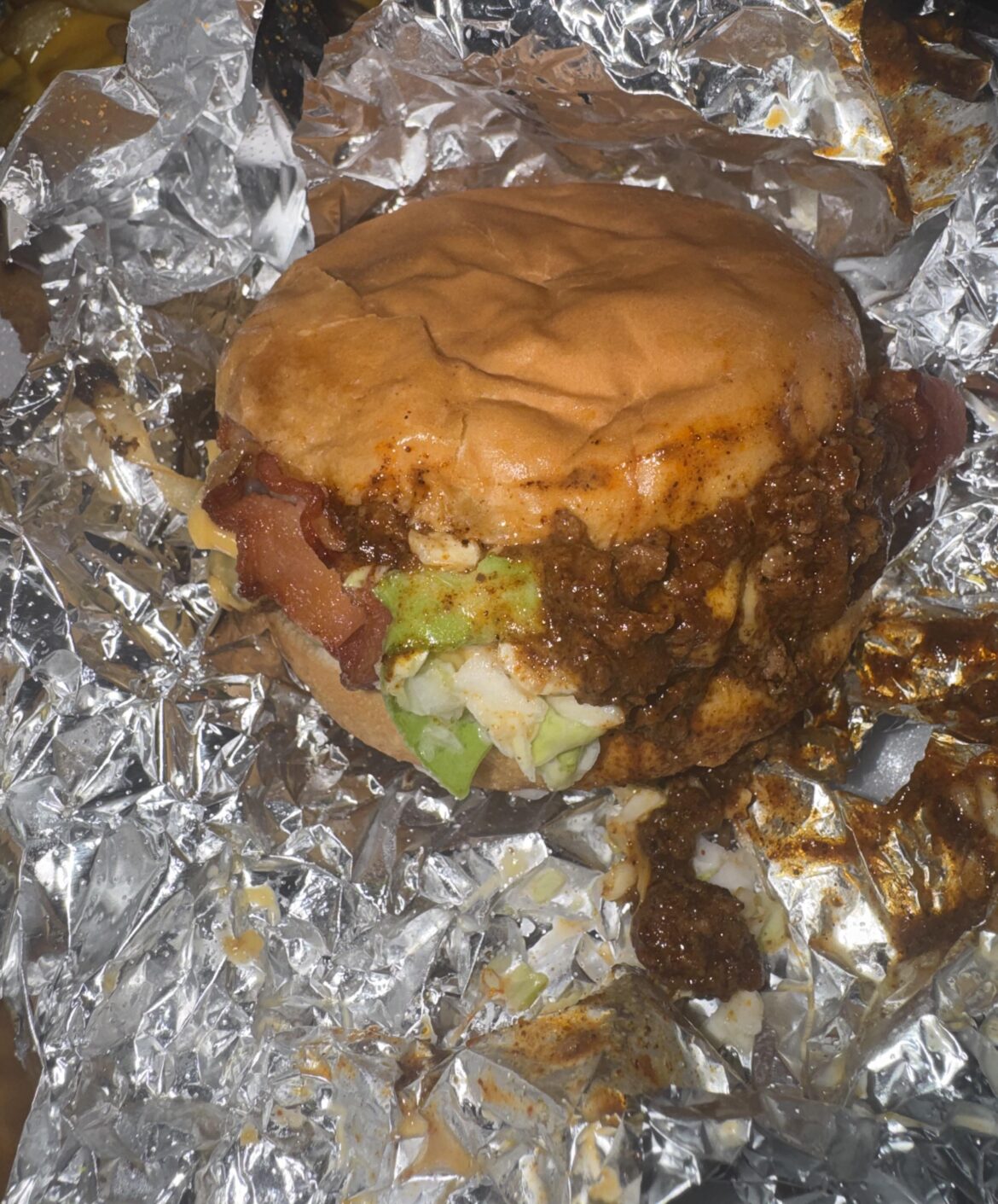 A little burger moment from Cookout.