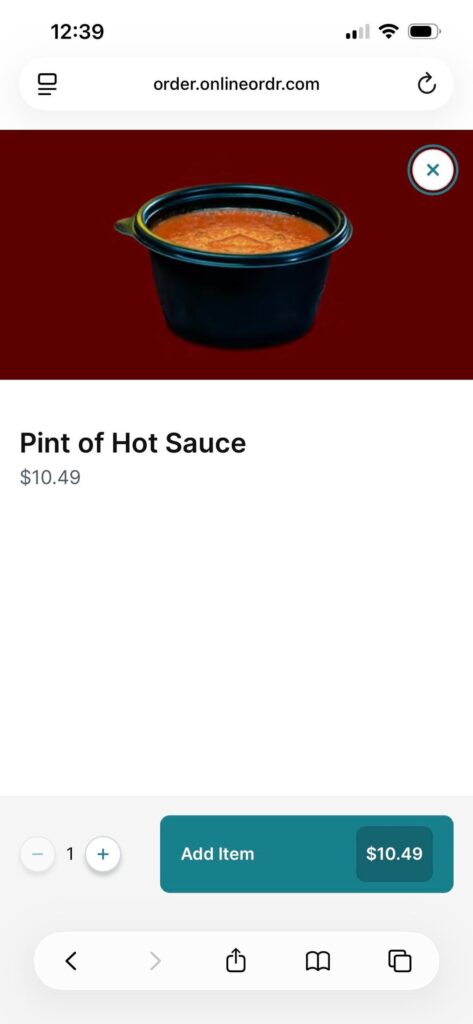 Searching for “hot sauce” recipe from The Jalapeño Tree