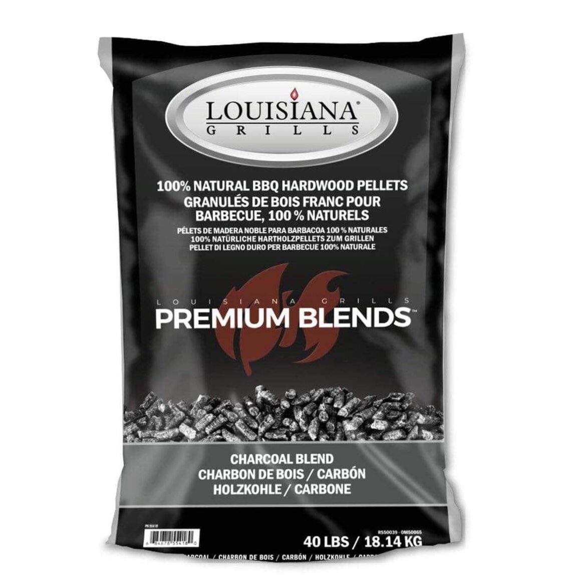 Louisiana charcoal pellets