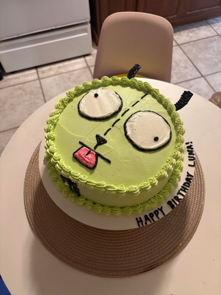 A cake I made for my friend’s daughter!