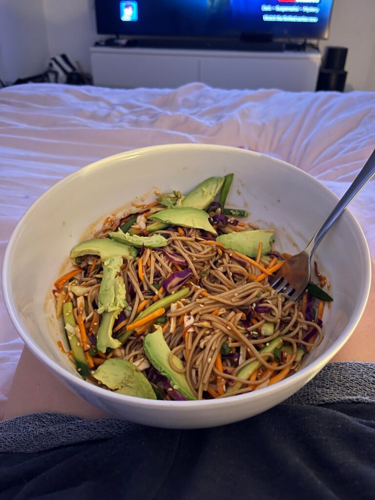 Teriyaki Soba “Salad” Bowl