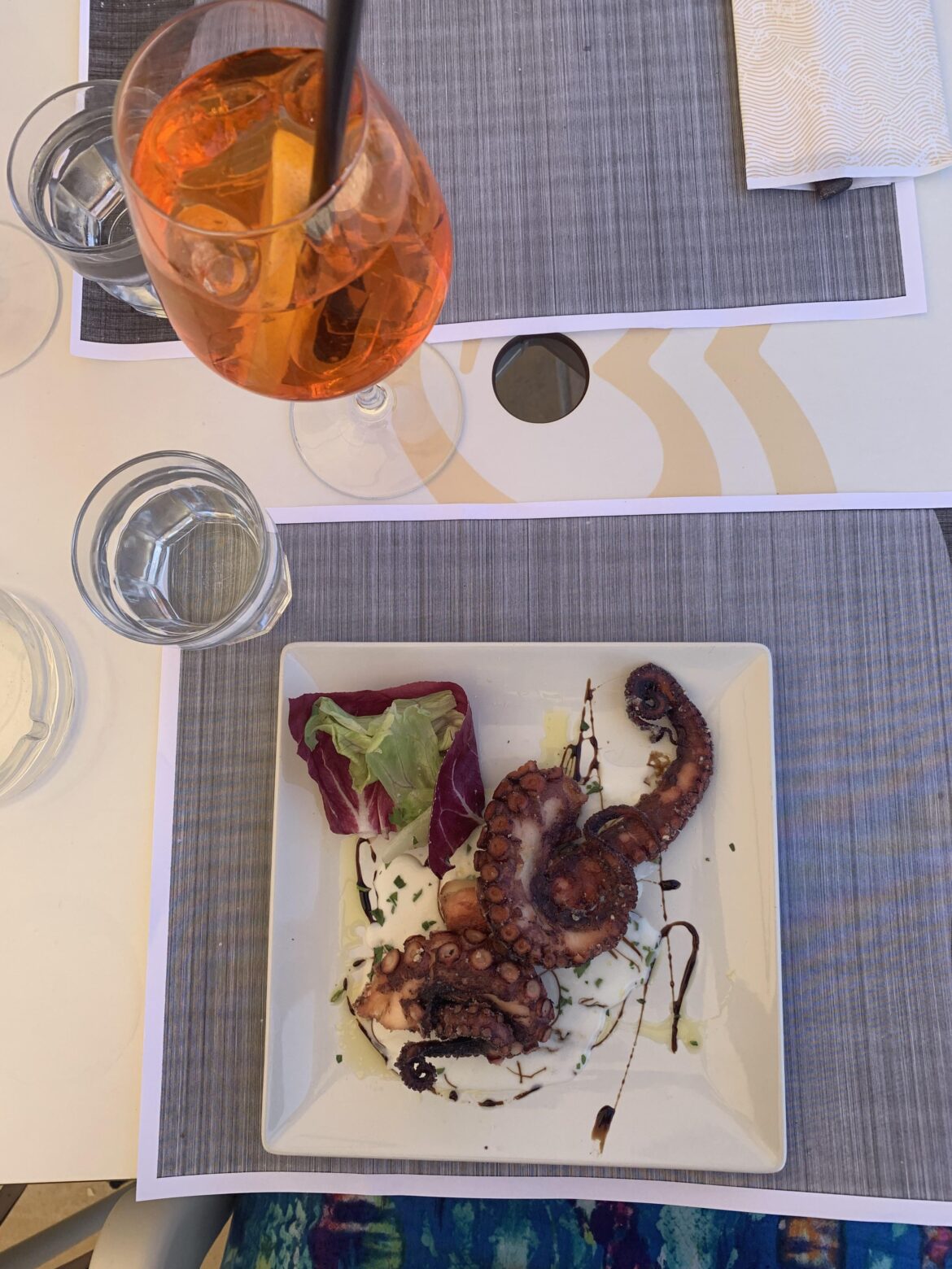 Octopus&Aperol Spritz