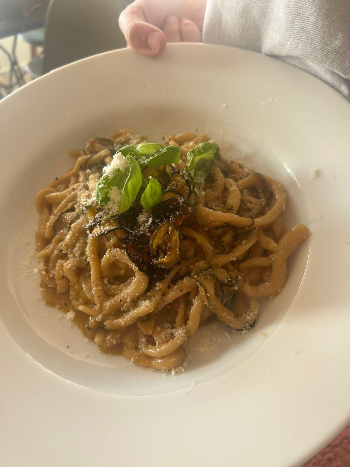 Alla Nerano With Fresh Pici