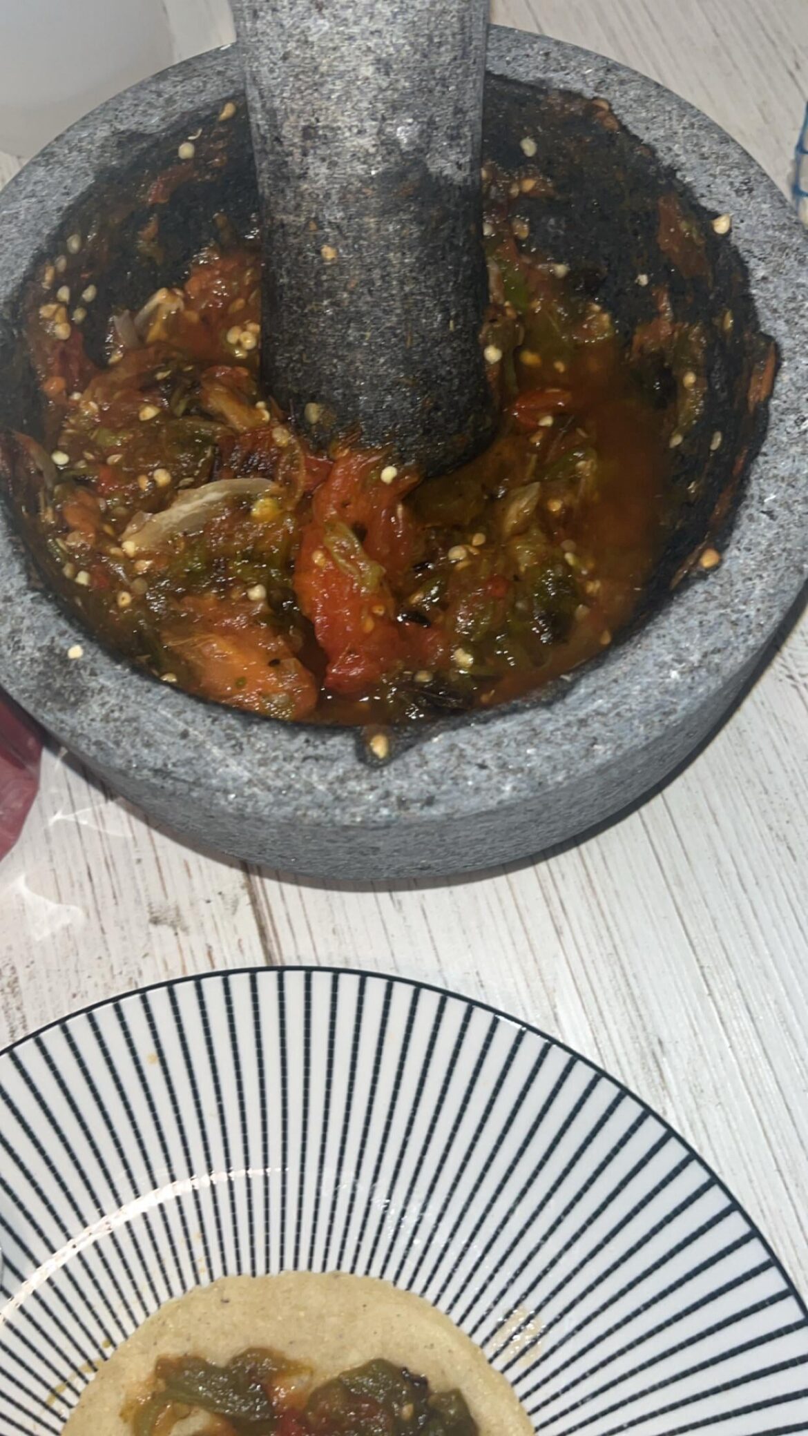 Molcajete Sauce I made this week