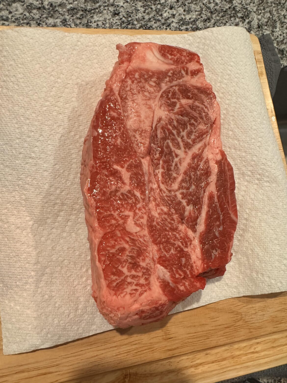 2.7lb Chuck Roast with great marbling from Sam’s Club, $21 USD.