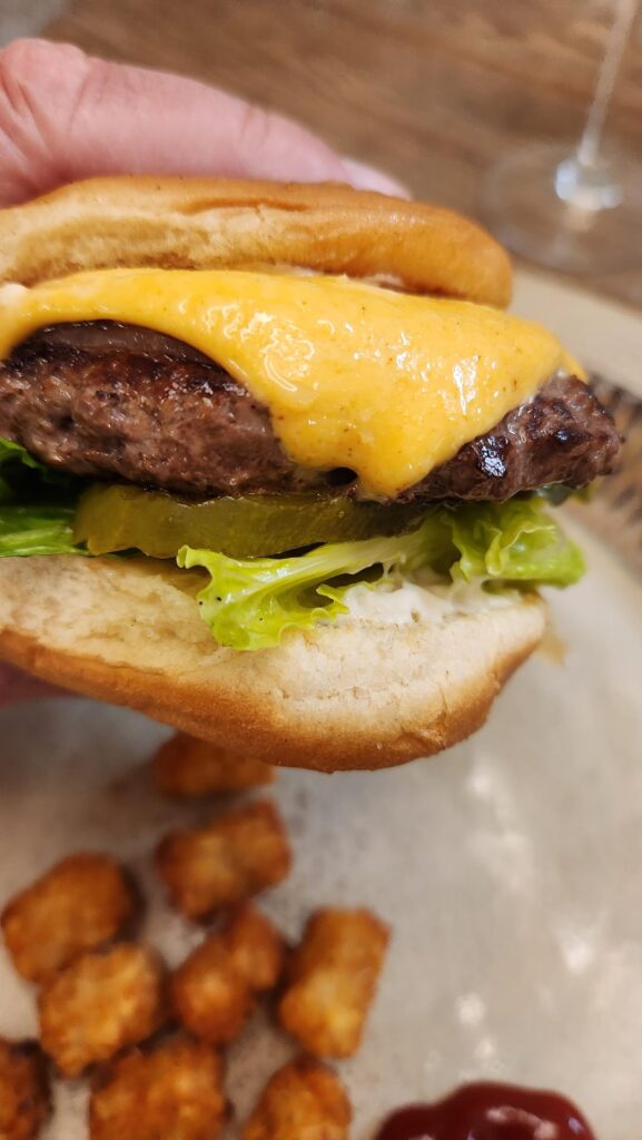 Tonight's cheeseburger