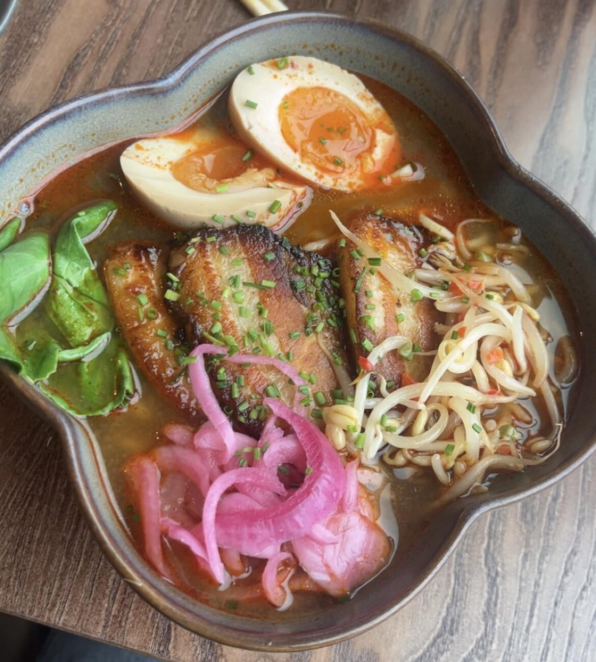 Pork ramen bowl