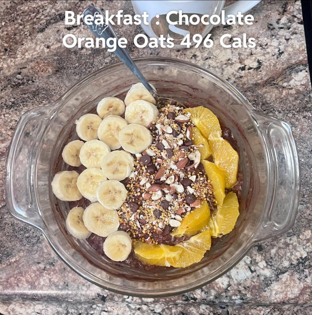 WIEID/ 1473 calories, 211g carb, 82g protein, and 41g fat