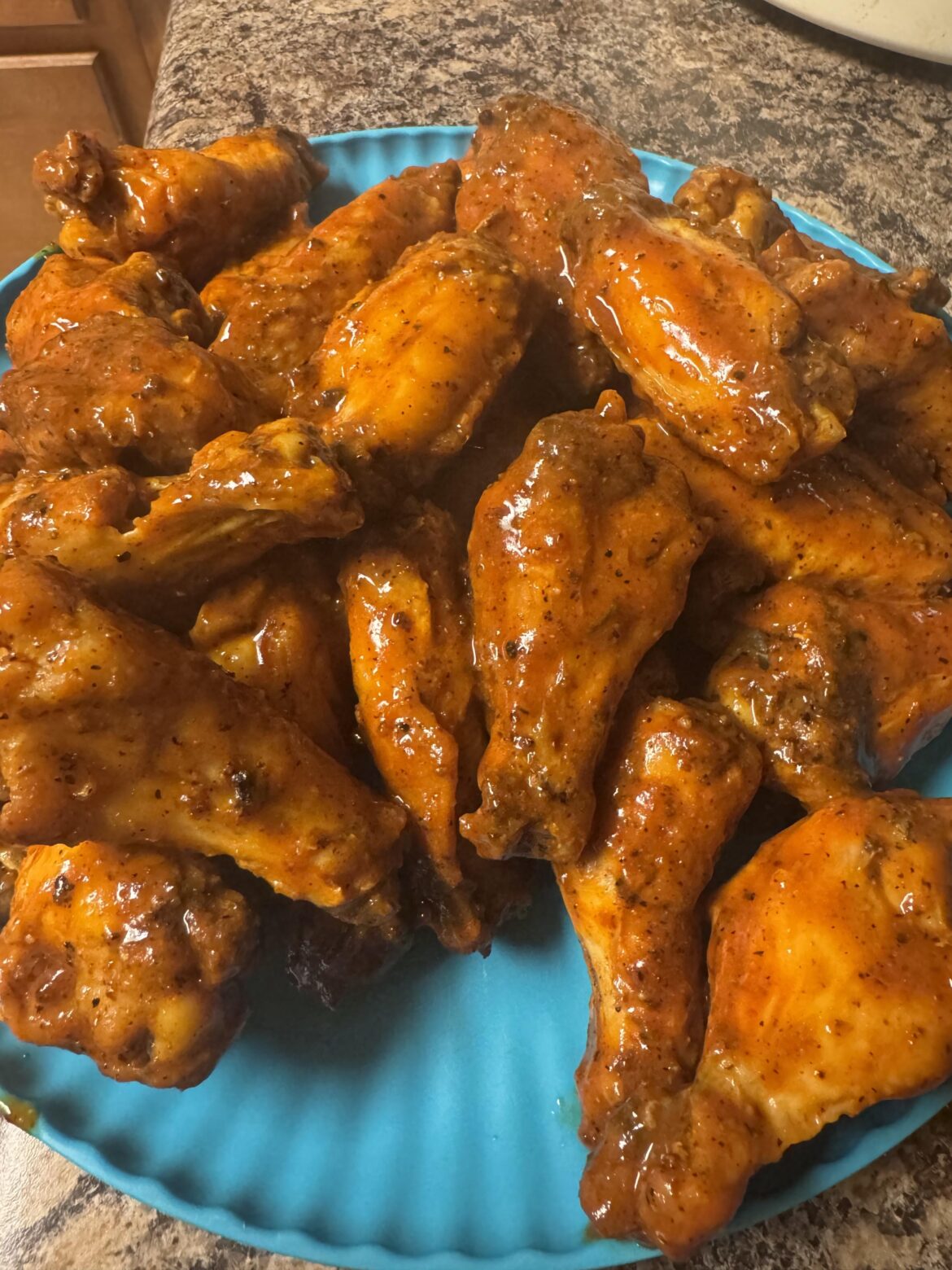 Just some Crystal and Franks Hot Buffalo