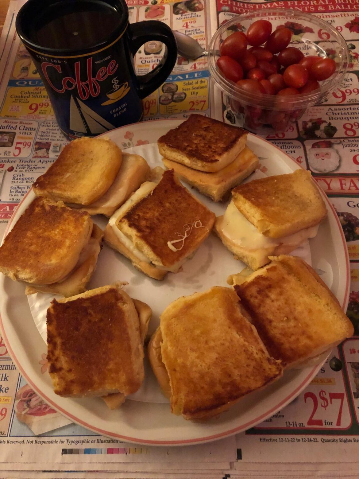 Mini Grilled Cheese
