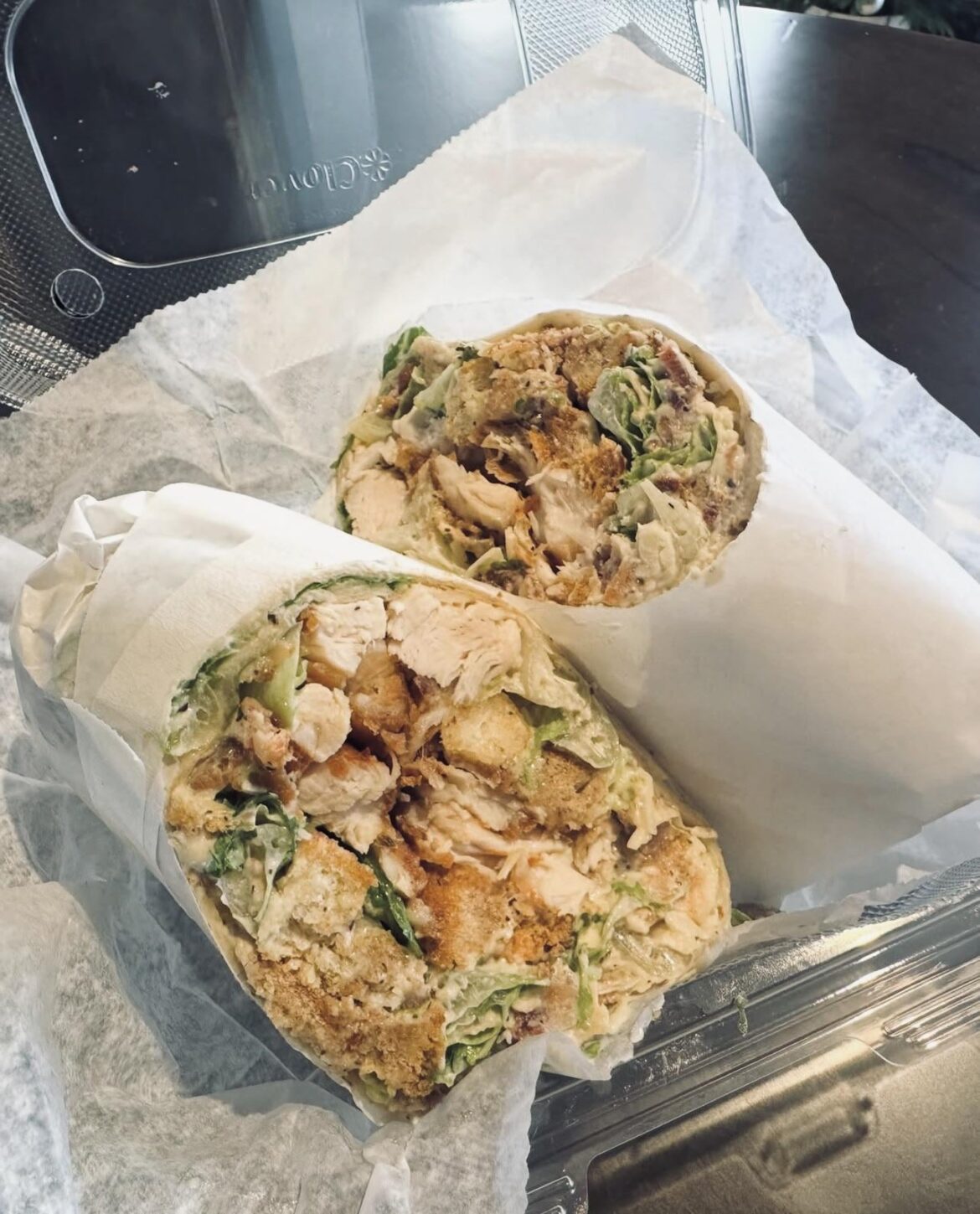 Chicken Cesar wrap