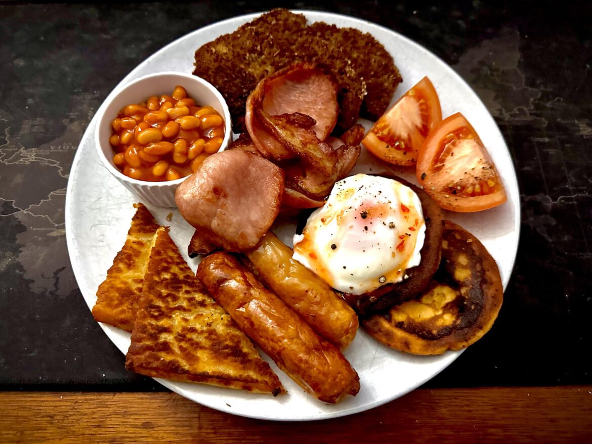 It’s going to be a long day so big breakfast required 😁