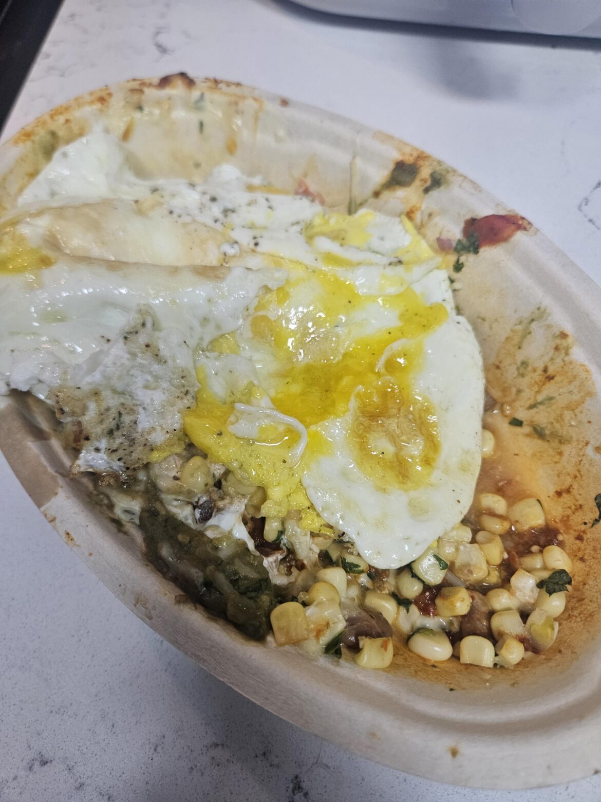 Last night's dinner turned into a nice brunch