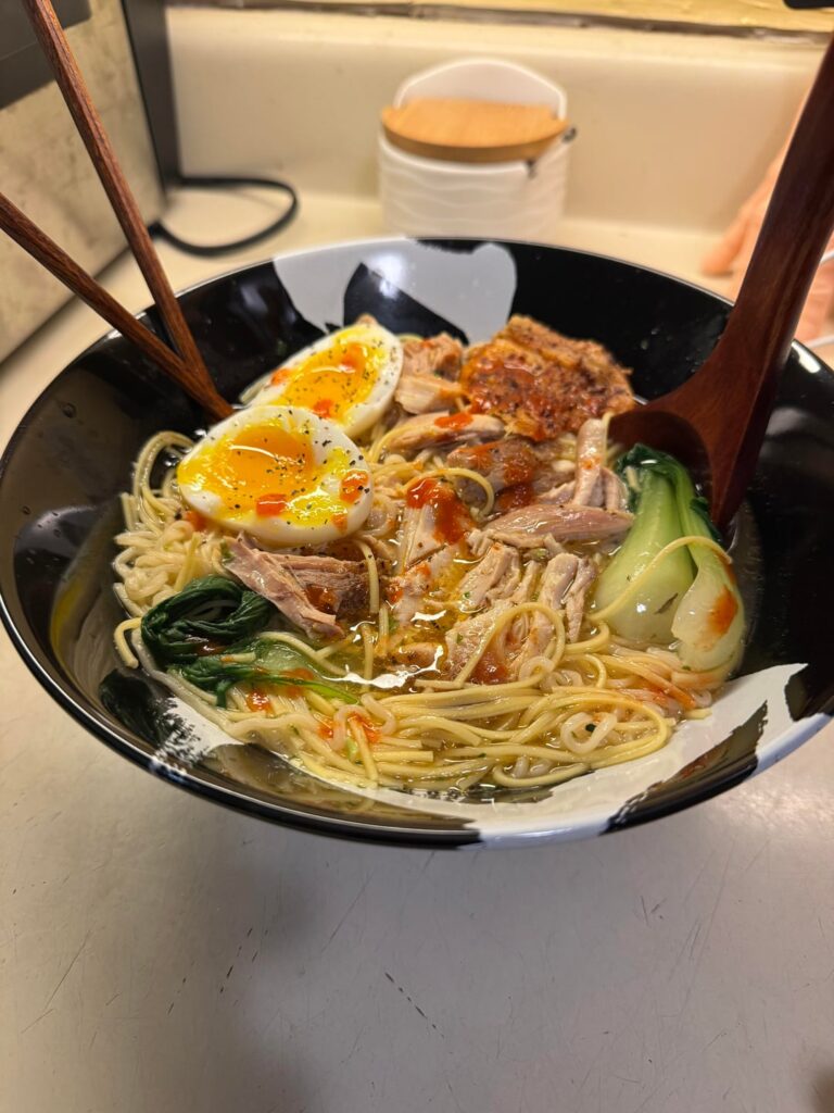 My unpretty chicken ramen