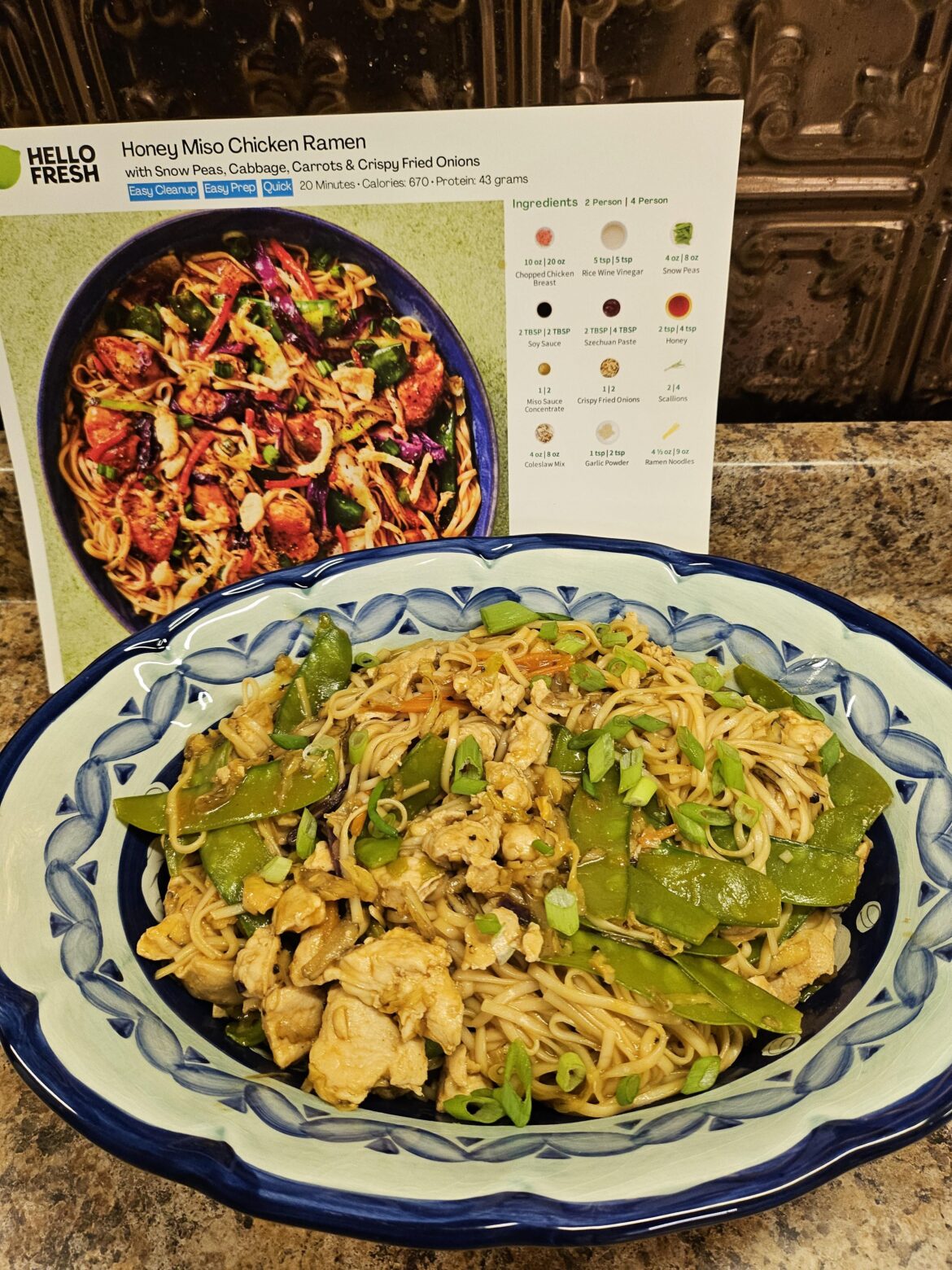 Honey Miso Chicken Ramen
