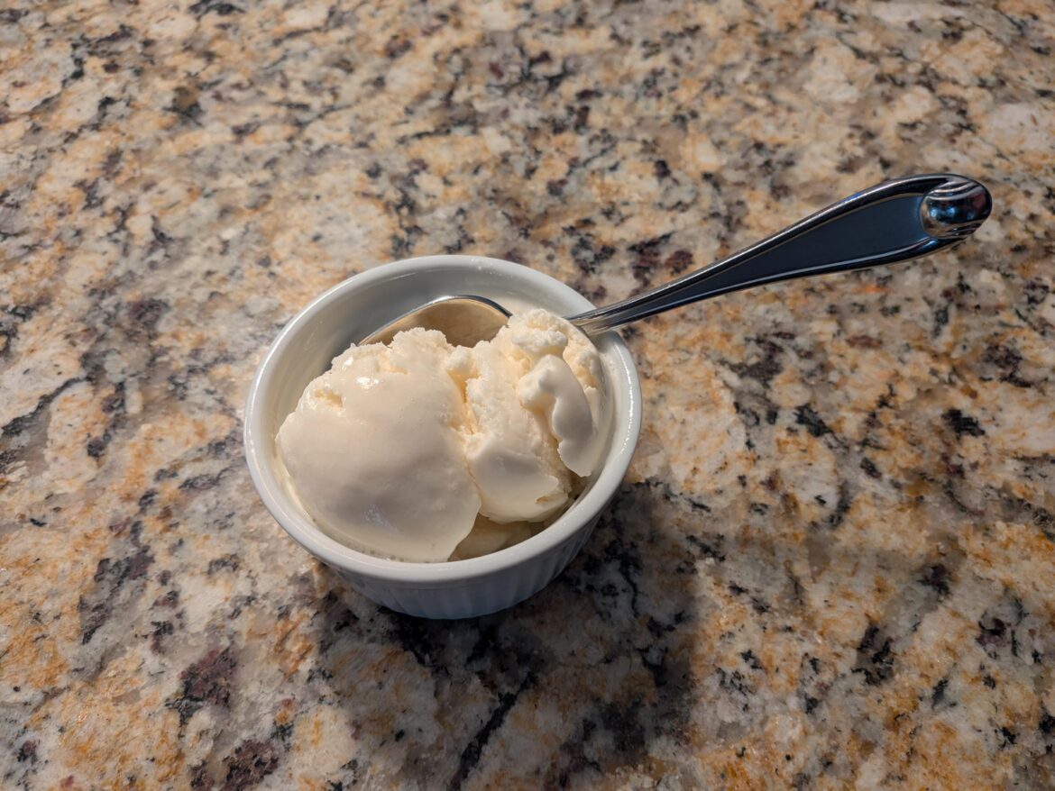 Cottage cheese Ice Cream