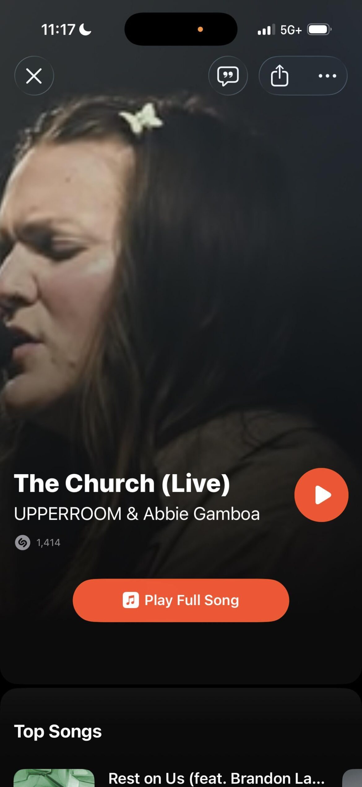 Christian worship music playing at Medici Coffee (S Lamar)