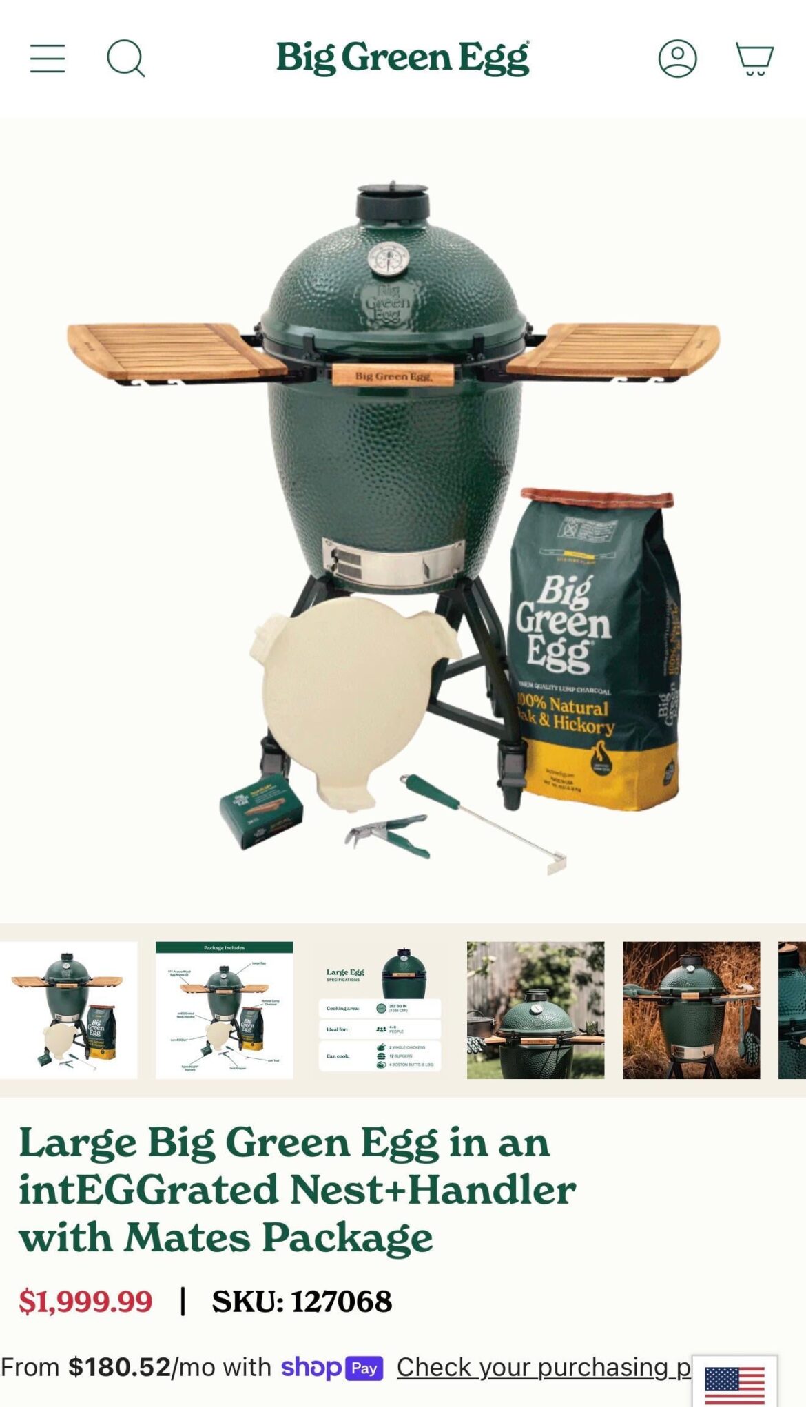 Is anyone interested in acquiring a large big green egg? Is anyone interested in acquiring a large big green egg?