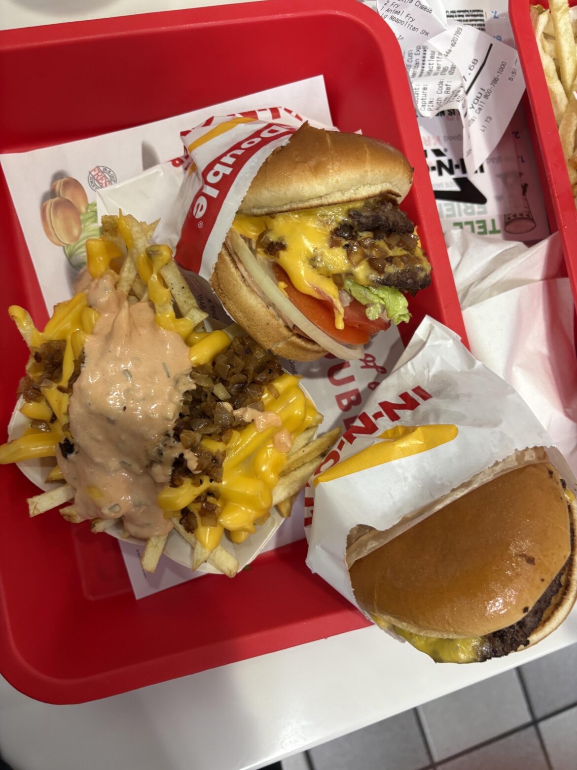 Dinner after basketball practice