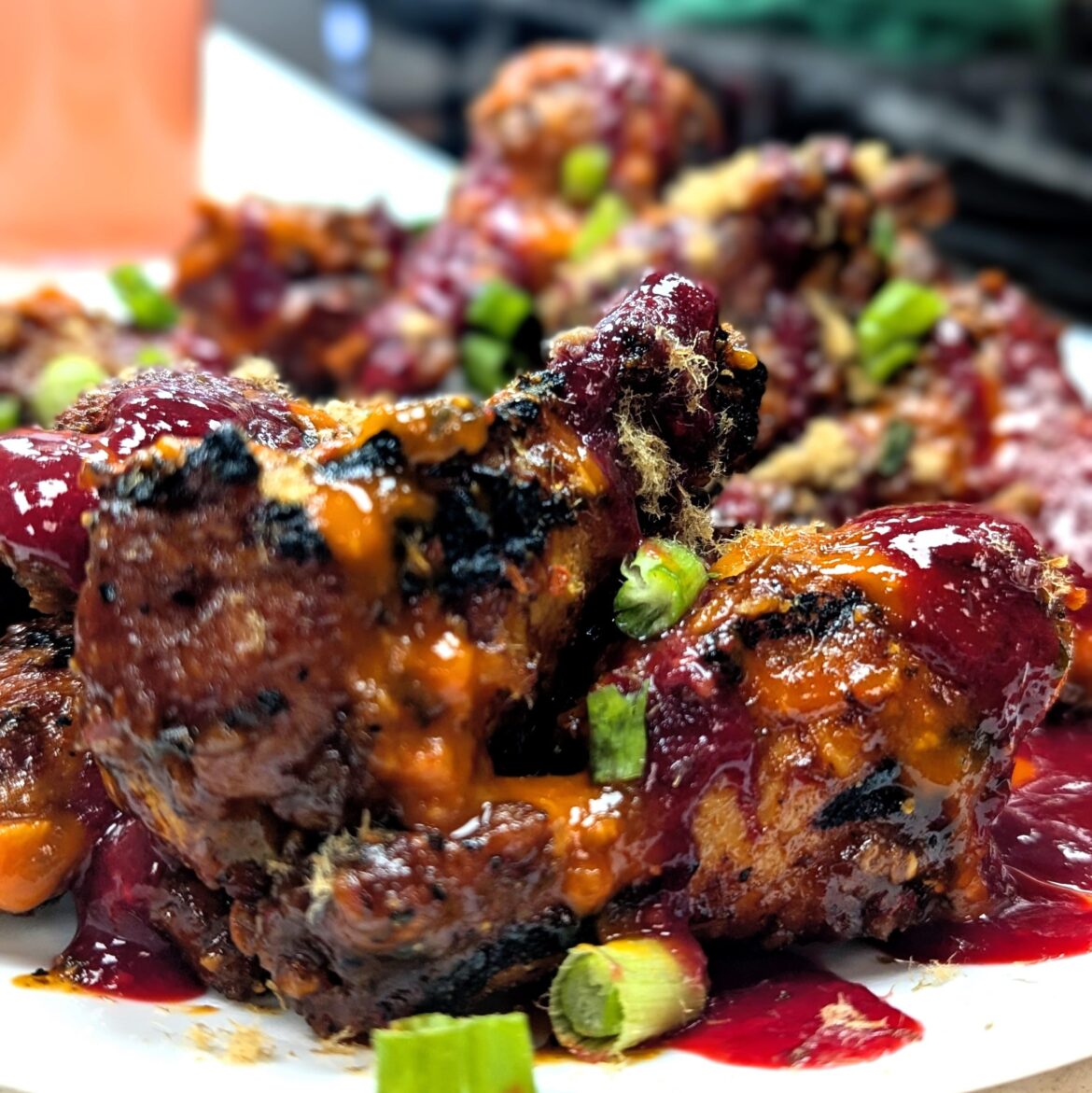 Just some dumb wings we made at work [no self promotion]