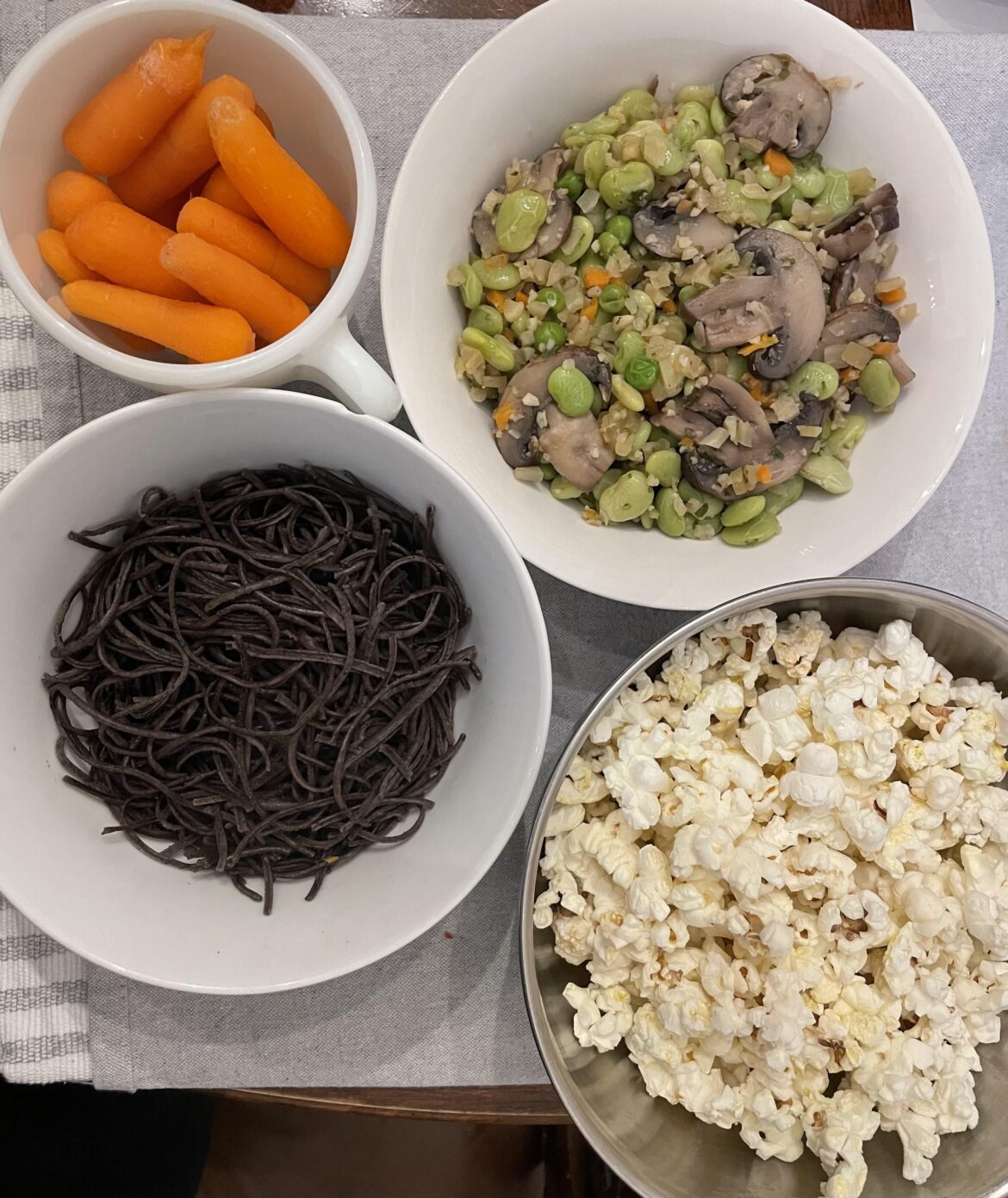 dinner - 549 cal, 44.61g protein, heck of a lot of fiber