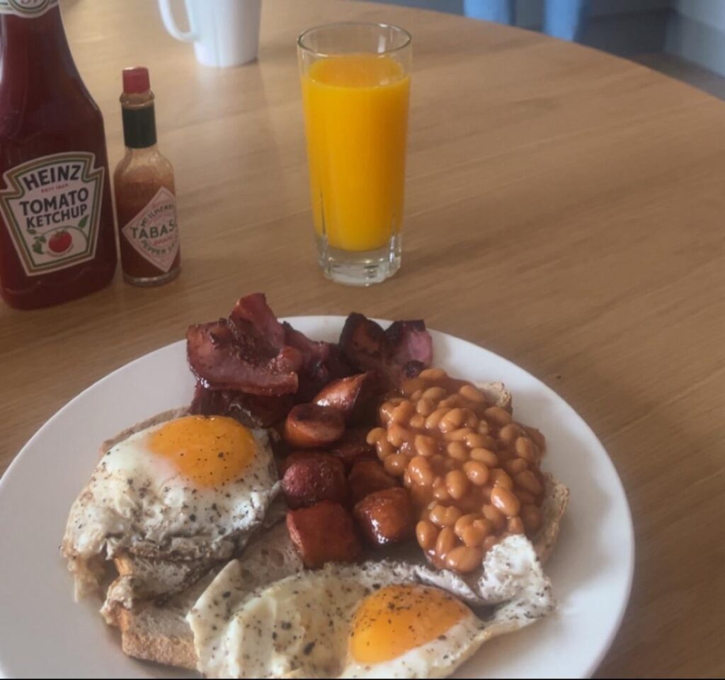 The satisfaction of the perfect sunny side up