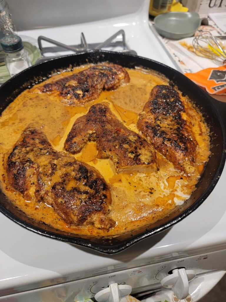 [Homemade] Spicy Cajun Lemon Butter Chicken