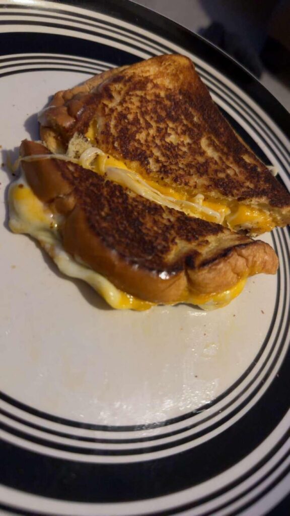 Today we got cheddar provolone and swiss