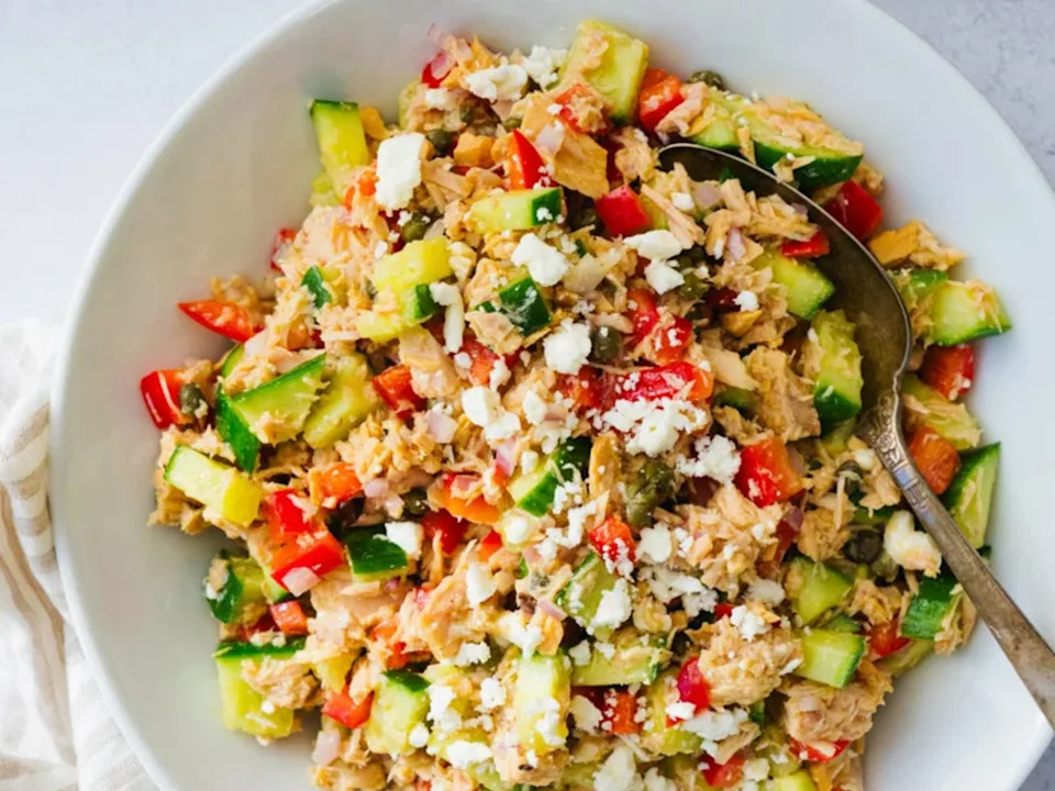 Mediterranean Tuna Salad