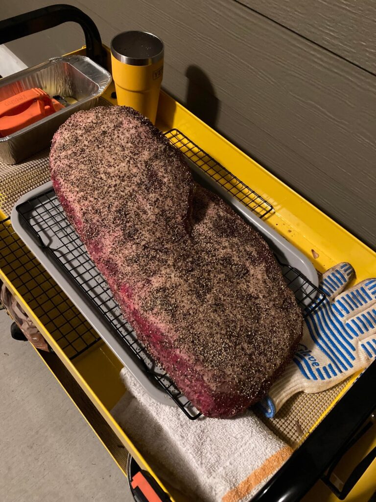 First kettle brisket