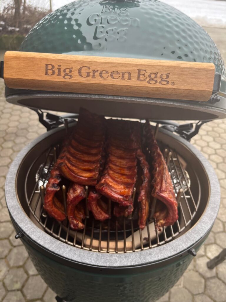 First time BGE (Overall) 3-2-1 ribs