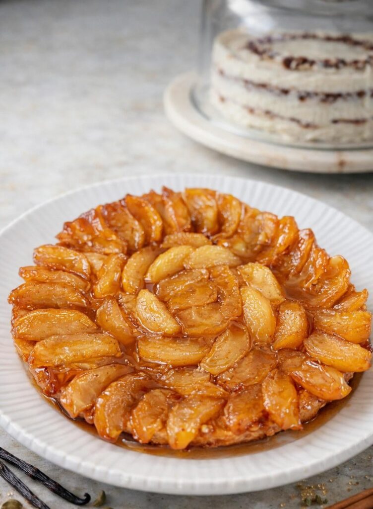 Made apple tarte tatin and a carrot cake today for the dinner party