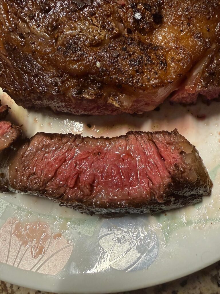 A big Ribeye steak for $8.97/lb