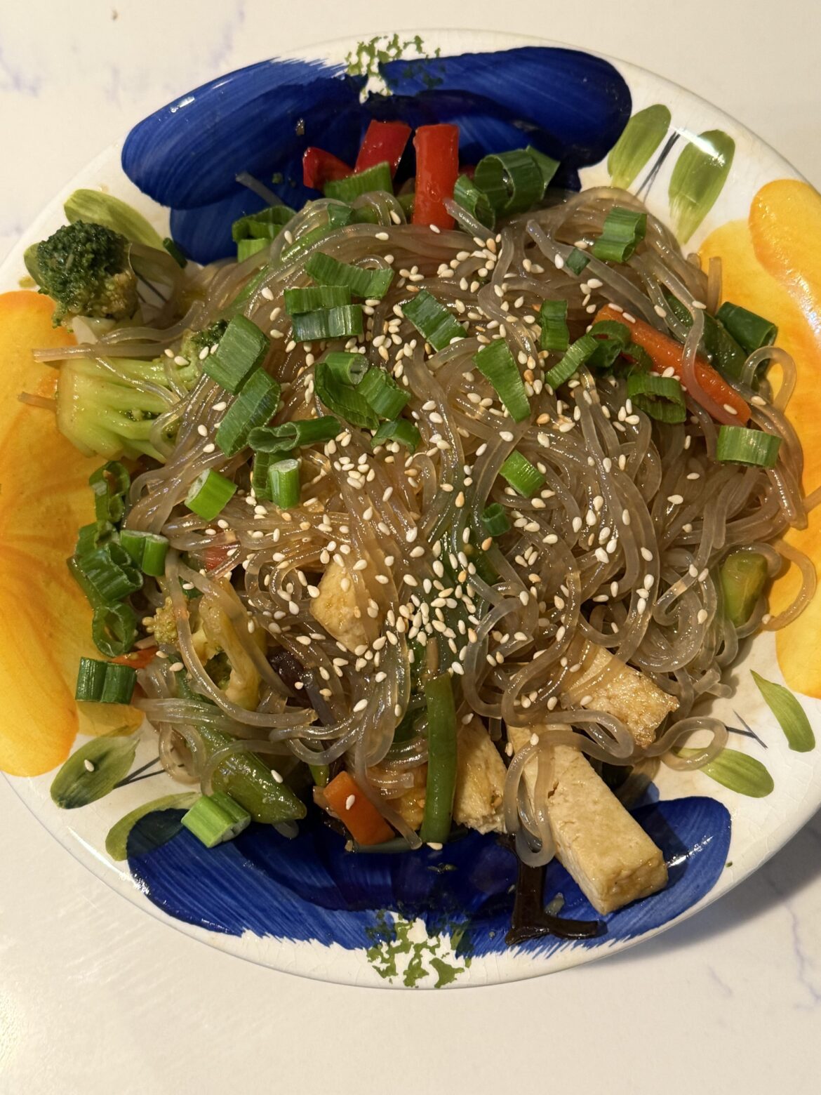 Vegan japchae