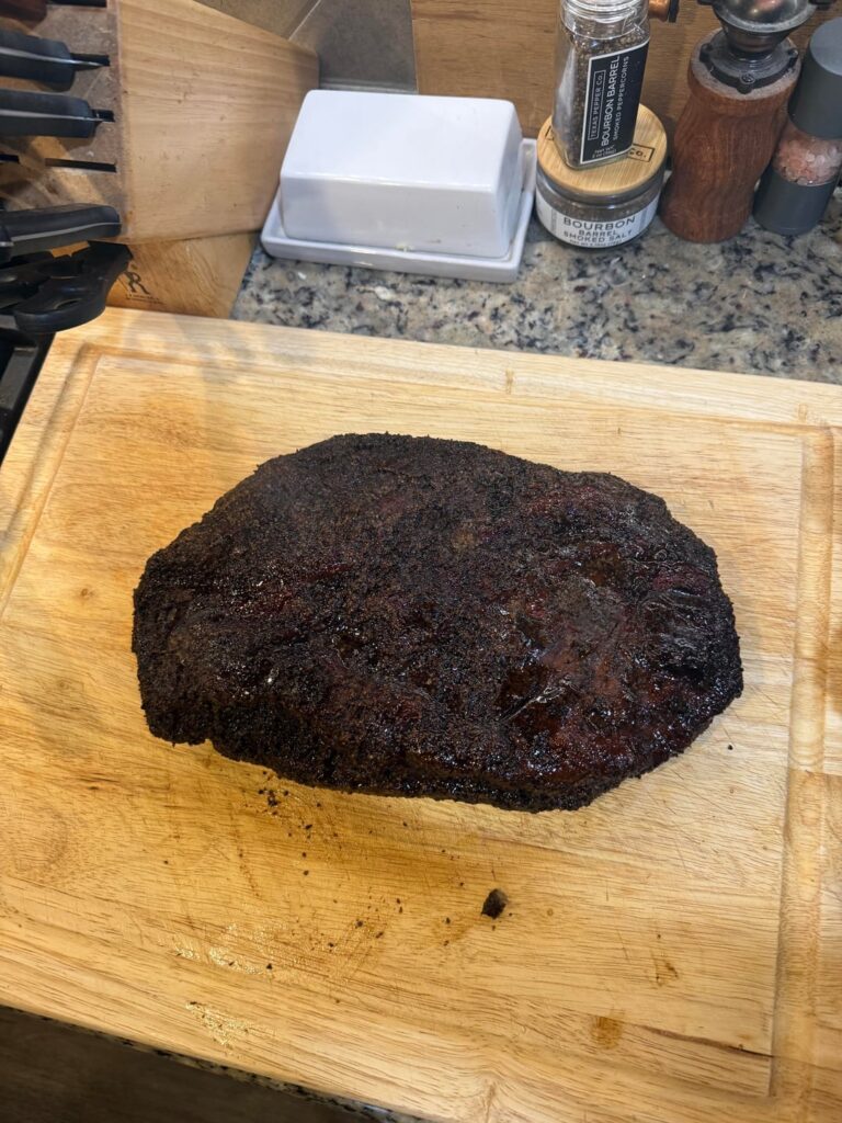 Super Bowl brisket on my Pit Boss pro series