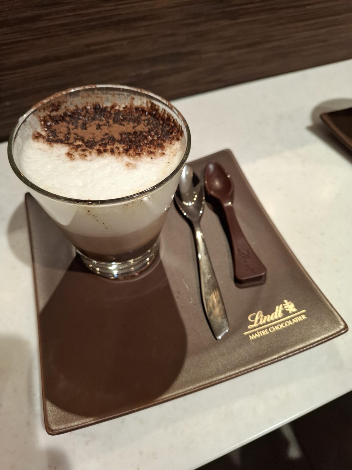 Lindt chocolate/ coffee