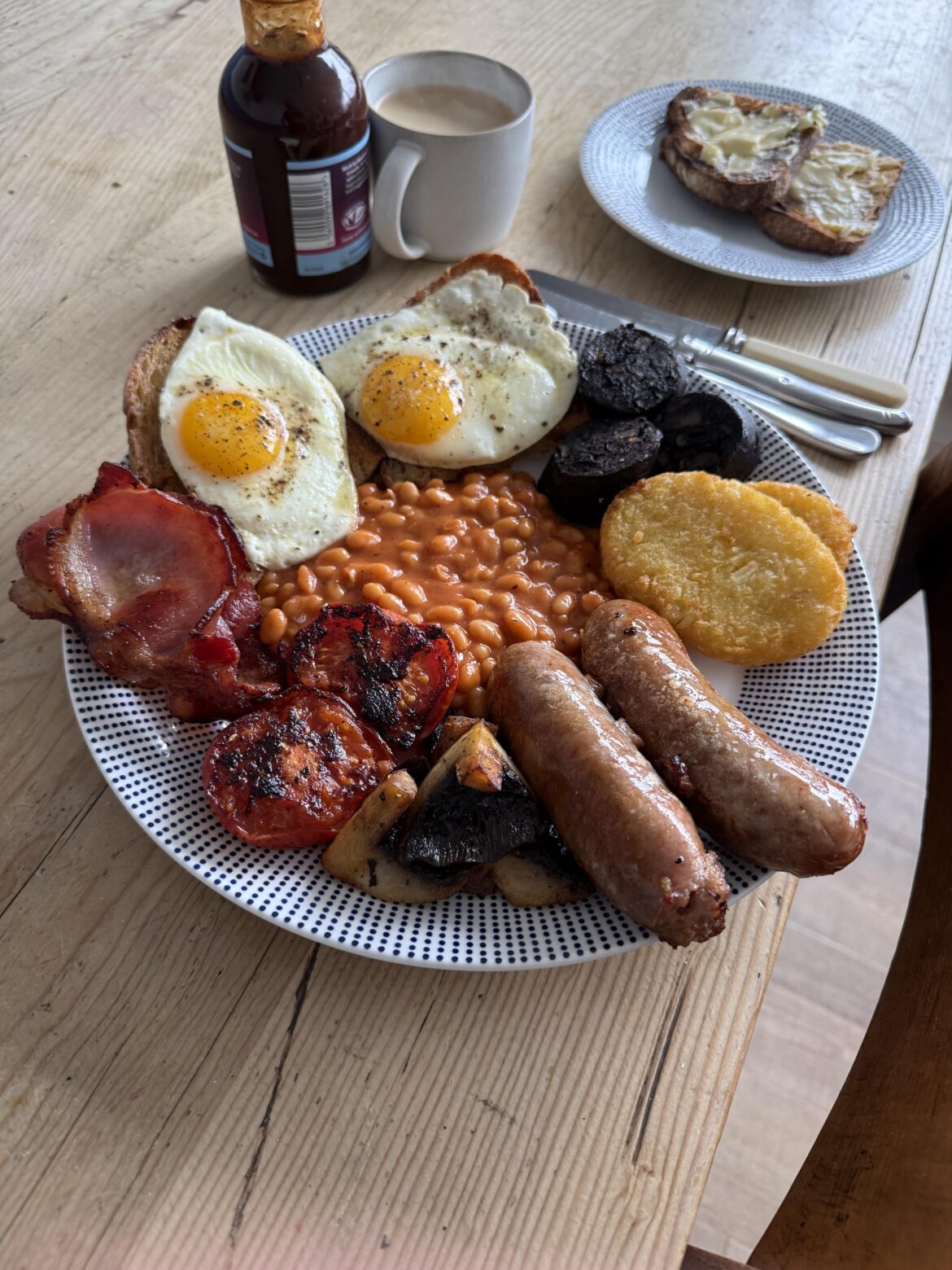 Today’s fry up