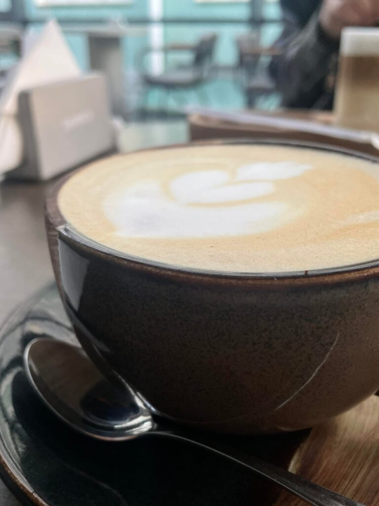 coffee after a hard day at work