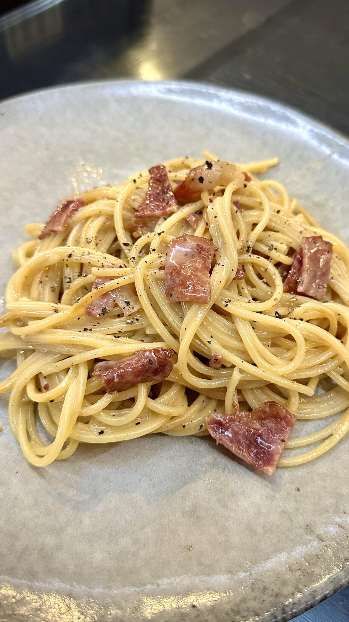 Attempted a Spaghetti Carbonara today