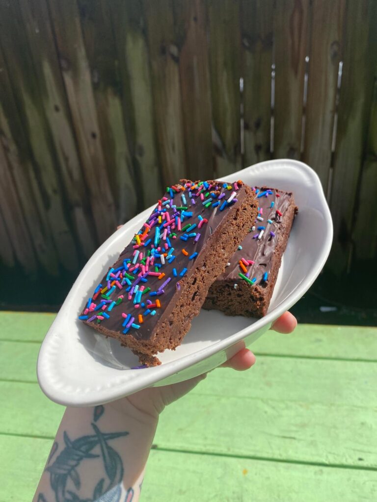 vegan cosmic brownies ✨💫🌌