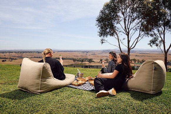 Picnic goodies from Vista cafe.