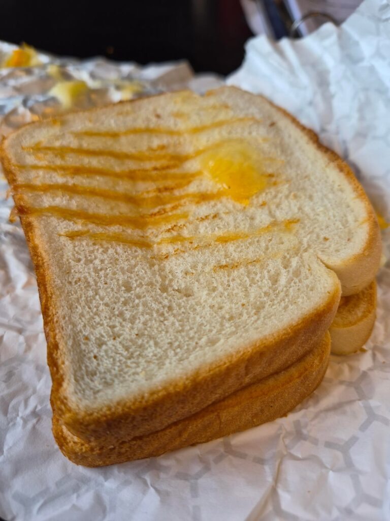 Ordered grilled cheese, they gave me this instead.